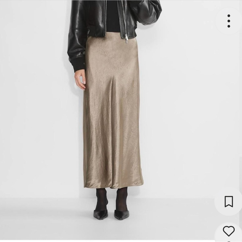 Aritzia Babaton Silk Slip skirt